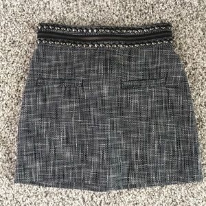 H&M Tweed Mini Skirt